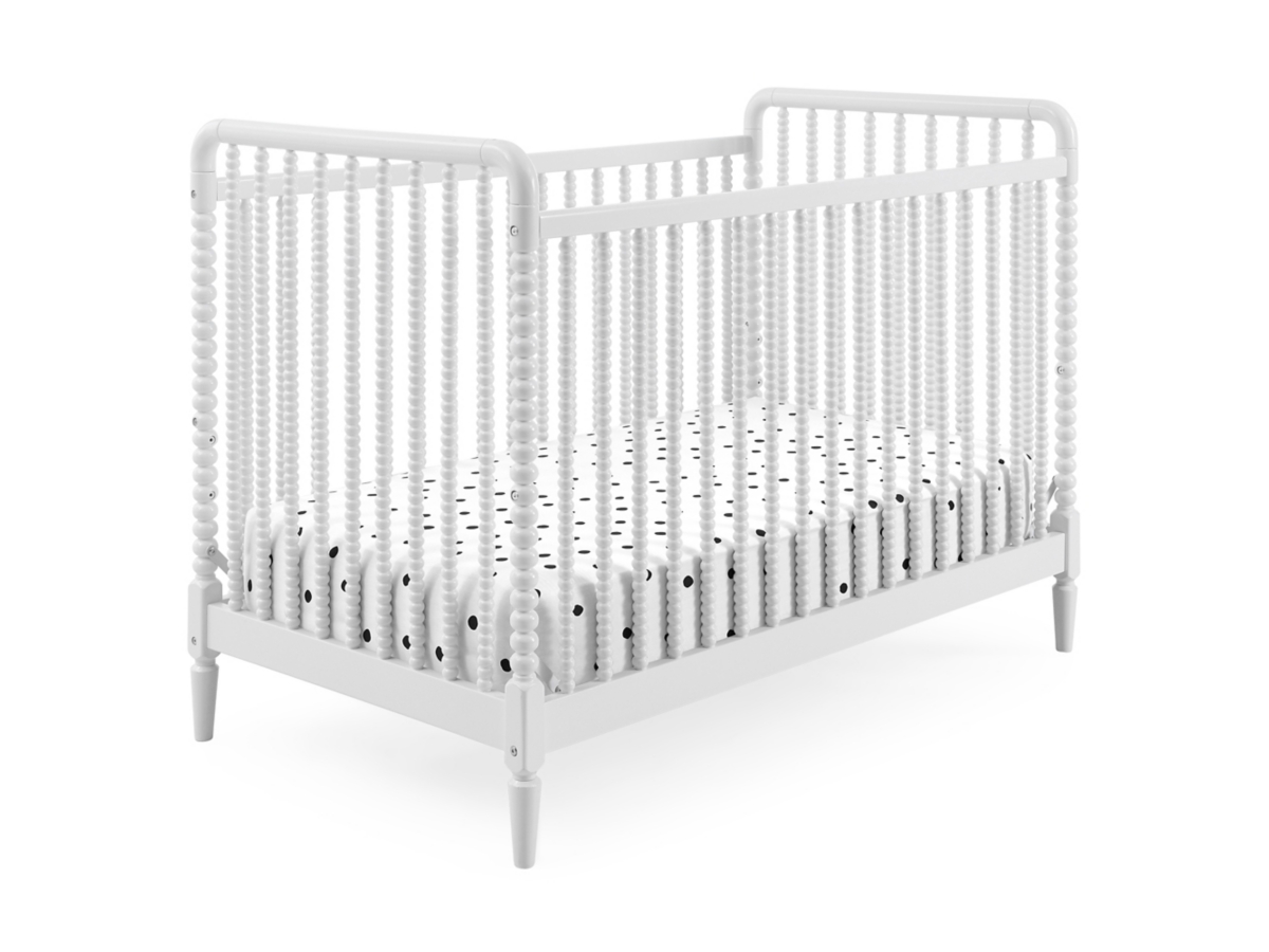 Delta Children Saint 4-in-1 Convertible Crib, Bianca White, large