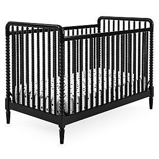 Delta Children Saint 4-in-1 Convertible Crib, Black, large