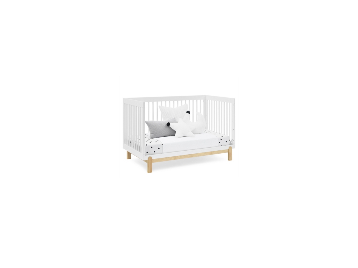 Delta Children Delta Children Poppy 4-in-1 Convertible Crib, Bianca White, large