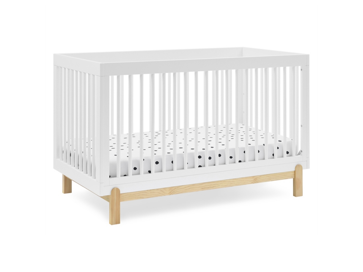 Delta Children Delta Children Poppy 4-in-1 Convertible Crib, Bianca White, large