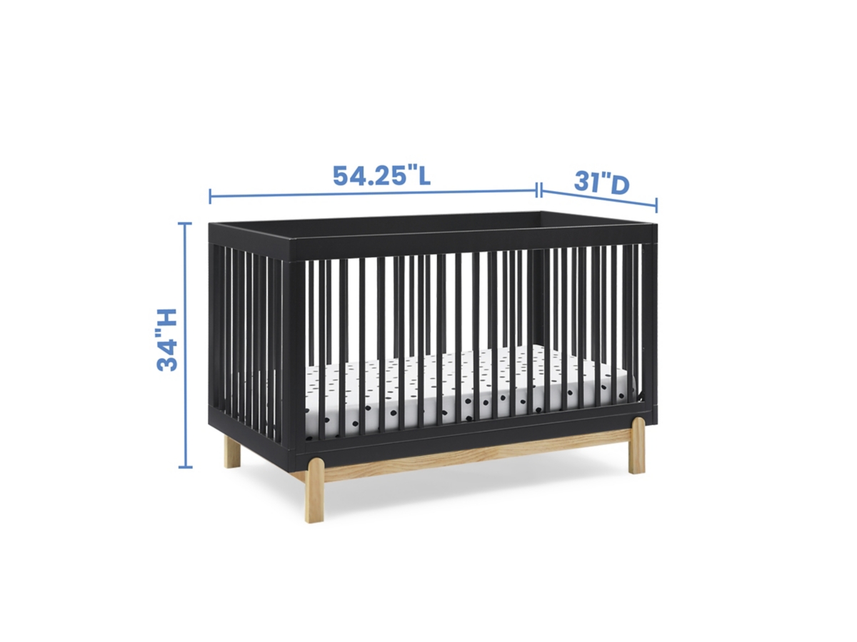 ヒッポファミリーマテリアル Delta Children Poppy 4-in-1 Convertible Crib | Ashley