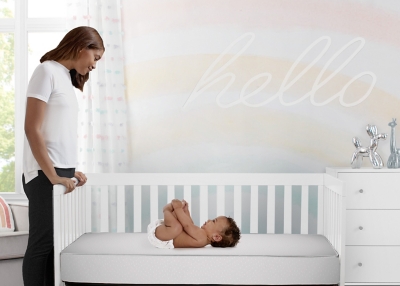 Serta nightstar deluxe firm crib cheap mattress