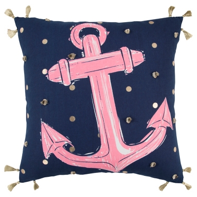 Simply Southern 18"x18" Poly Filled Anchor Pillow, , large