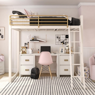 Girls bedroom set on sale with desk