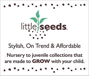 Your little one is running wild in the backyard, giggling as a butterfly lands on their shoulder, then yelling with joy as they race across the lawn into your waiting arms. They’re growing faster than a weed, and you realize it’s time to convert their nursery into a big kids’ room. Bring their love of the outdoors inside with the Little Seeds Sierra Ridge Levi Kids’ 3 Drawer Walnut Dresser. Made of laminated MDF and particleboard with a lovely light walnut woodgrain finish, this kids’ dresser will blend seamlessly with a coastal or modern kids’ room design. The 3 kids’ dresser drawers feature durable metal slides with built in safety stops and along with the open lower shelf, offer plenty of storage space for clothing and other necessities. The Little Seeds Sierra Ridge Levi Kids’ 3 Drawer Walnut Dresser will be a beautiful addition to your naturally elegant kids’ room décor. For added peace of mind, the Little Seeds Sierra Ridge Levi Kids’ 3 Drawer Walnut Dresser meets or exceeds the CPSIA Juvenile testing requirements, and a wall anchor kit is included to ensure your child’s safety. Little Seeds not only creates this and many more on trend kids’ furniture pieces, we also partner with the National Wildlife Federation’s Garden for Wildlife program to help save the Monarch butterfly.Made of laminated mdf and particleboard with a light walnut woodgrain finish | 2 small top drawers and 1 wide lower drawer with silver handles in addition to a lower open shelf | The top surface can hold up to 40 lbs. While each of the drawers will hold up to 25 lbs. | Assembled dimensions: 31.6"h x 35.67"w x 18.7"d