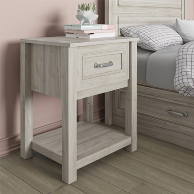 Little Seeds Sierra Ridge Levi Kids Nightstand, Walnut, Brown