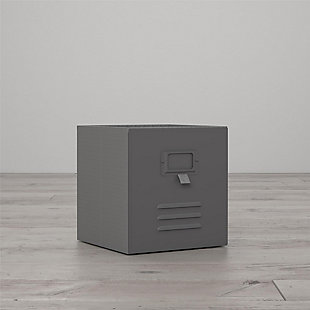 Your little man is growing up. Though we can’t give you a way to pause his rapid growth, we can offer you storage bins that will meet his cool and grown up criteria – The Little Seeds Nova Metal Locker Storage Bins.Made from non-woven fabric with metal locker style fronts | Pack includes 3 bins | 1 year limited warranty | Each bin holds up to 15 lbs.  dimensions: 11.02”h x 10.51”w x 10.51”d