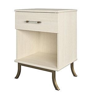 Little Seeds Monarch Hill Clementine White Nightstand, , large