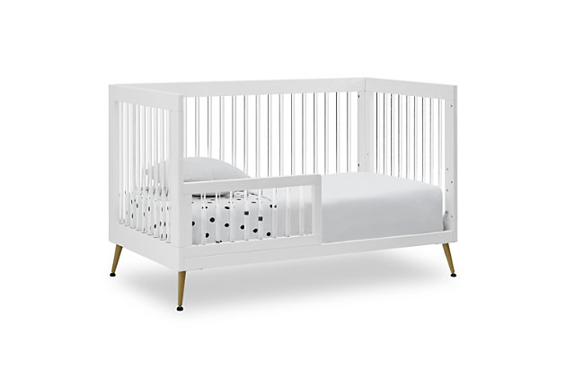 Delta Children Sloane 4 In 1 Acrylic, How To Convert Delta Crib Twin Bed