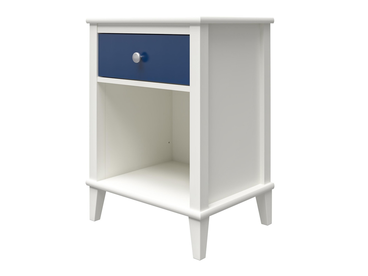Little Seeds Monarch Hill Poppy Blue and White Nightstand, Blue, large