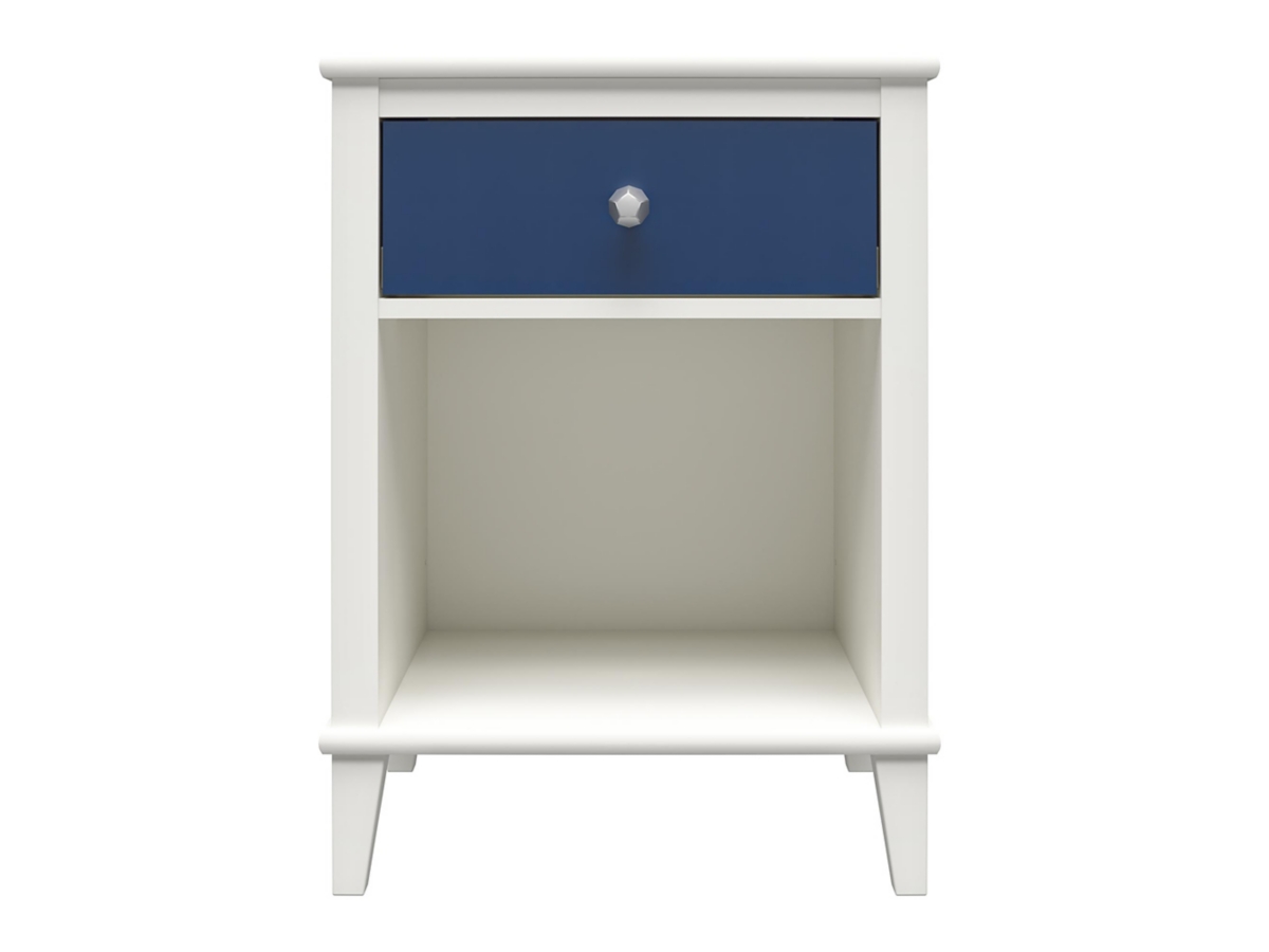 Little Seeds Monarch Hill Poppy Blue and White Nightstand, Blue, large