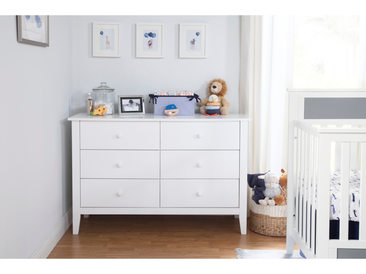 Carter s by Davinci Morgan 6 Drawer Double Dresser Ashley