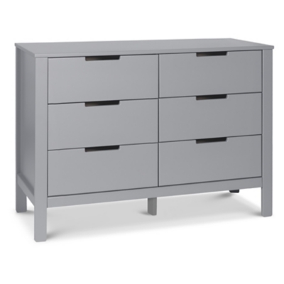 Carter's by Davinci Colby 6-drawer Double Dresser In Gray, Gray, large