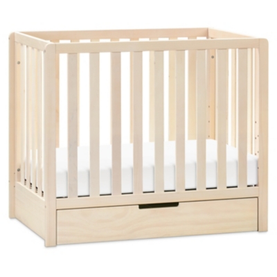 Carter's by Davinci Carter's by Davinci Colby 4-in-1 Convertible Mini Crib With Trundle, Washed Natural, large