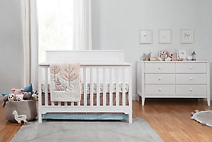 Carter's by Davinci Dakota 4-in-1 Convertible Crib In White, White, rollover