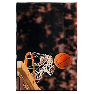 Mohawk Prismatic Basketball Hoop Kids 5' x 8' Area Rug, Multi, large