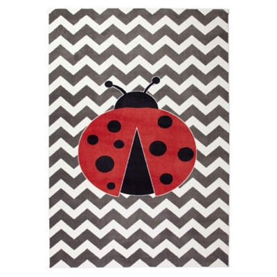 Mohawk Aurora Kids Little Lady Bug 5' x 8' Area Rug, , large