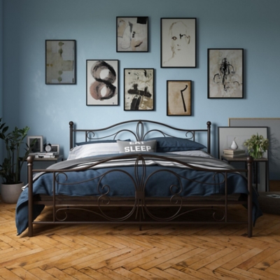 Ashley metal store bed frame