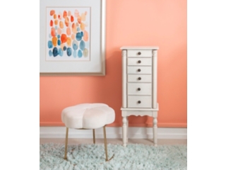 Linon Wrena Jewelry Armoire