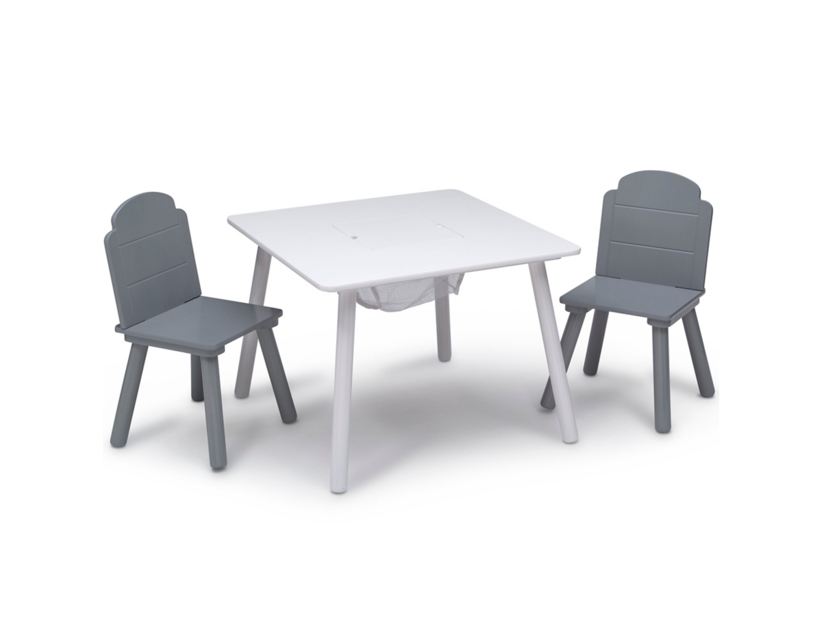 Delta Children Finn Table and Chair Set with Storage Ashley