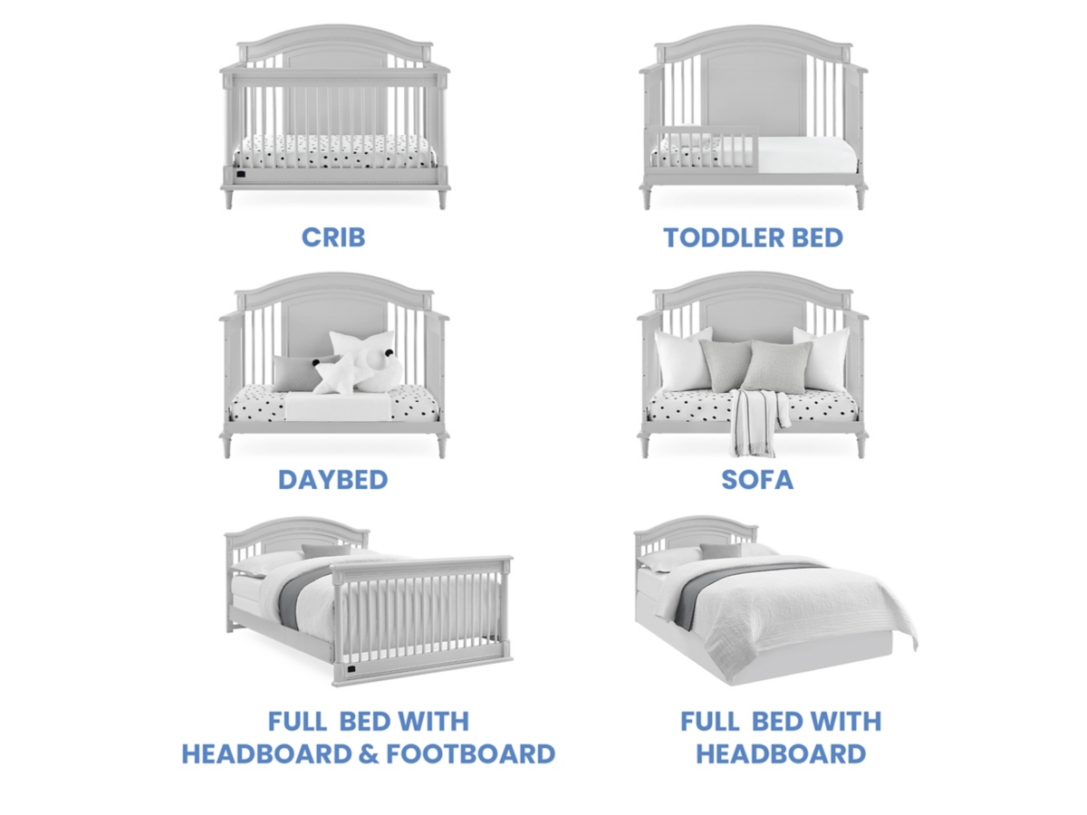 Dresser For Nursery Delta Children Toddler Guardrail (0080 Delta