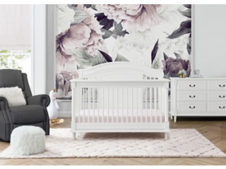 Delta Children Juliette 6-in-1 Convertible Crib with Toddler Rail