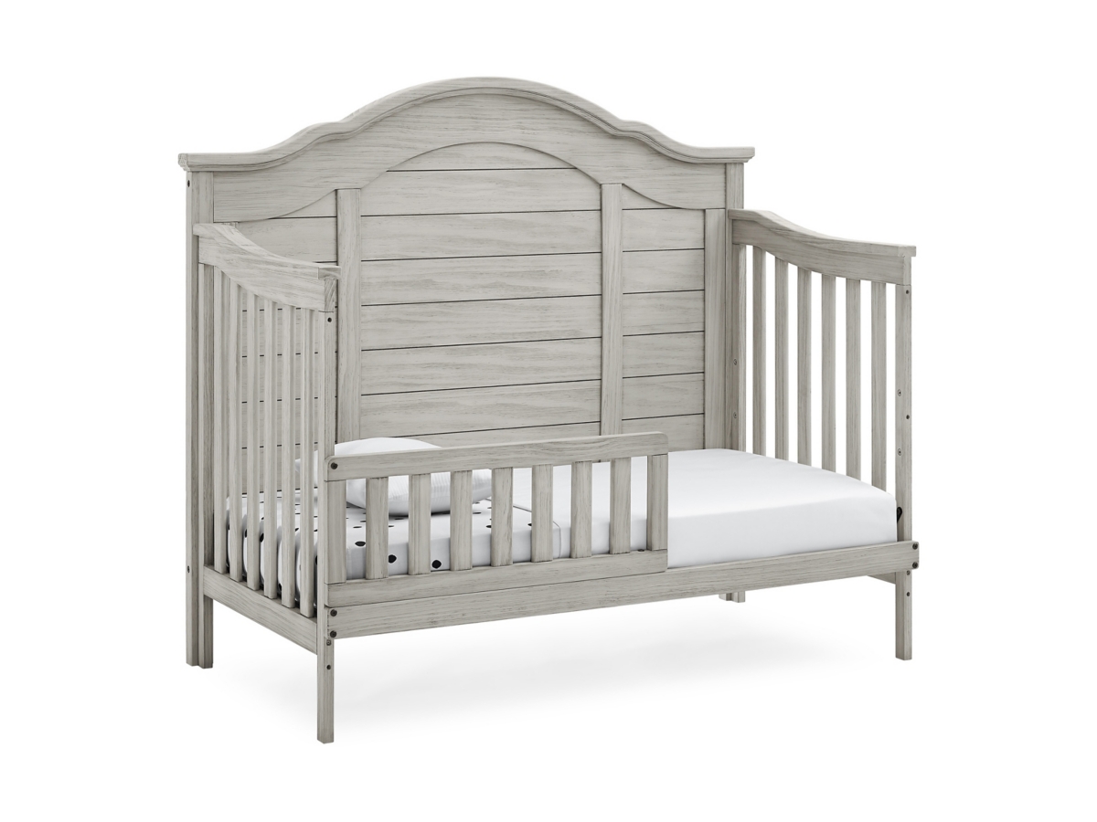 Delta Children Asher 6 in 1 Convertible Crib with Toddler Rail Ashley