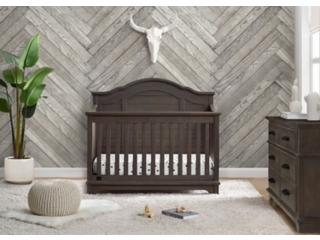 Delta Children Asher 6-in-1 Convertible Crib with Toddler Rail