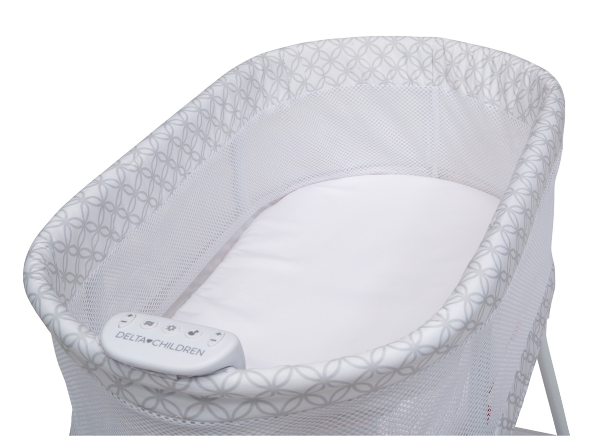 Delta Children Sweet Dreams Bassinet with Airflow Mesh | Ashley