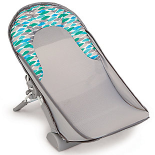 Delta Children Baby Bather – Includes 2 Reclining Positions, Gray Tide, , large