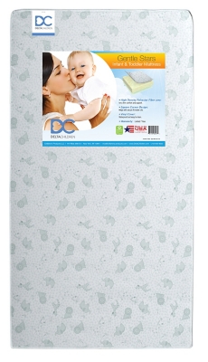 Delta Children Gentle Stars Crib And Toddler Mattress, , large