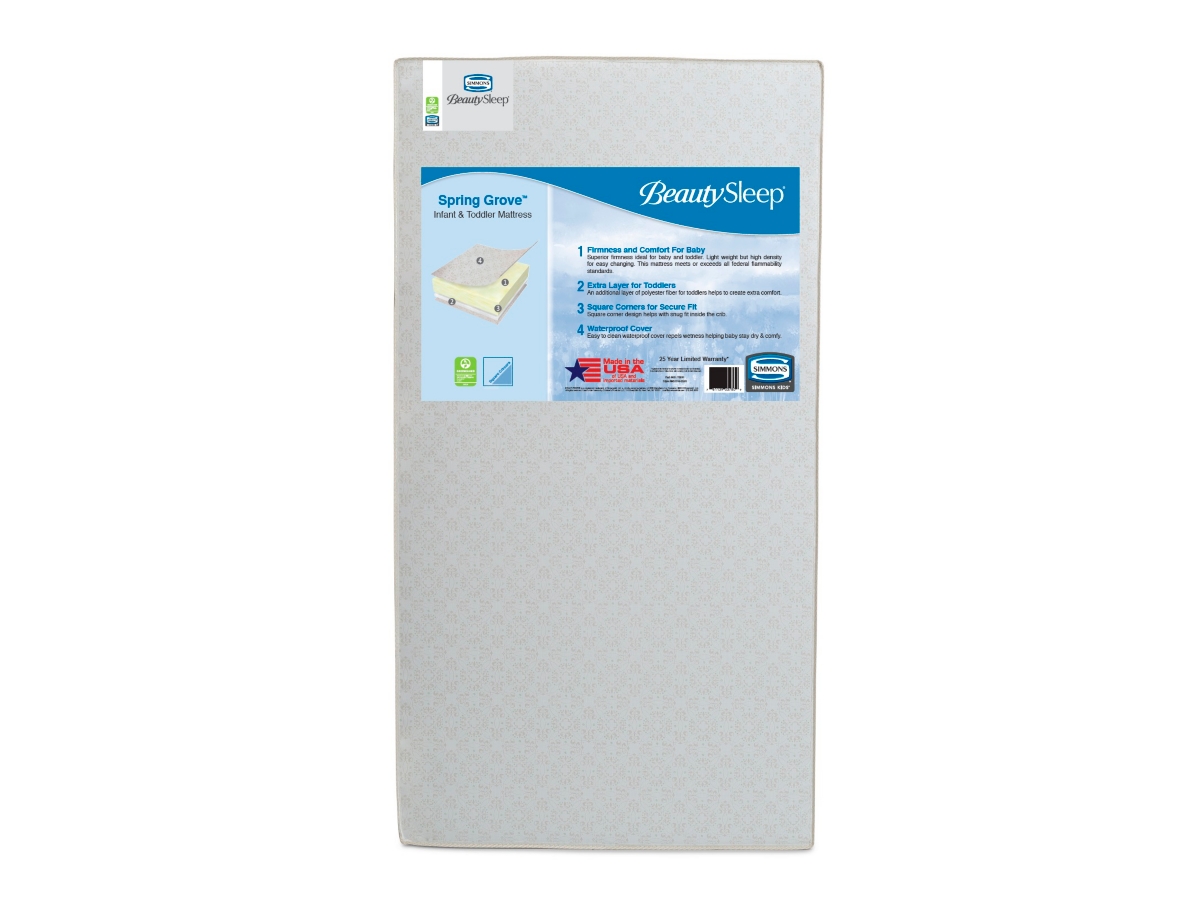 Delta Children Spring Grove Crib And Toddler Mattress, , large