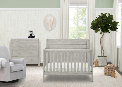 Davinci fairway shop crib rustic grey