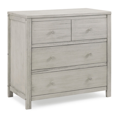 Delta Children Cambridge 3 Drawer Dresser, Rustic Mist, large