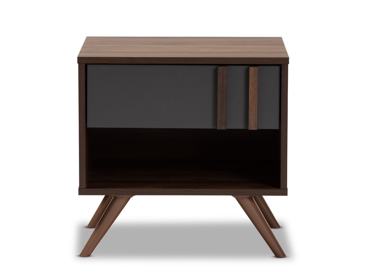 最終値下げ❗️【Contemporary Furniture】モダン家具作品集 Naoki Modern 1-Drawer Nightstand | Ashley
