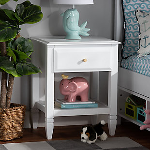 Naomi Classic 1-Drawer Nightstand, , rollover