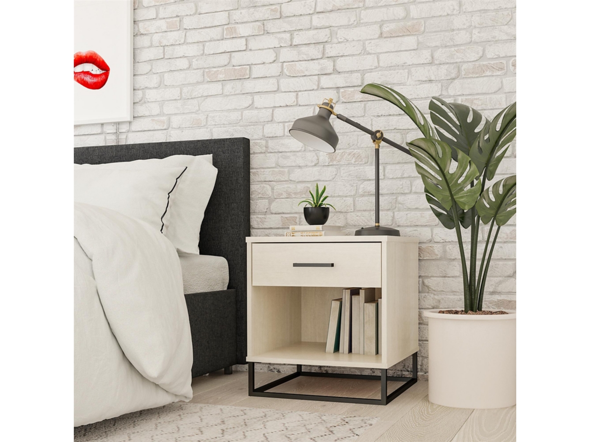 Novogratz Kelly 1-Drawer Nightstand | Ashley