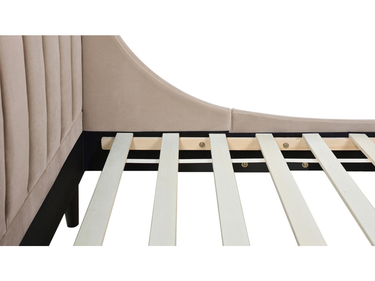 Aspen Vertical Tufted Platform Bed | Ashley