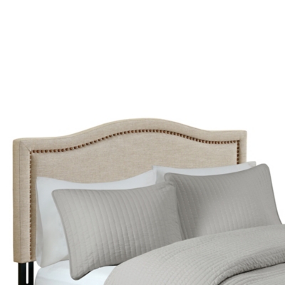 Nadine queen tufted on sale upholstered bed