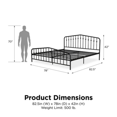 Bushwick Metal Bed | Ashley