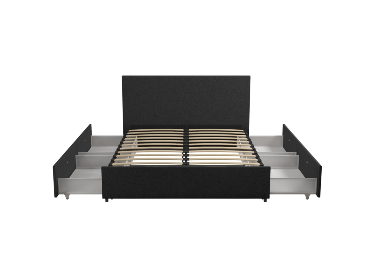 Kelly Queen Upholstered Bed with Storage | Ashley