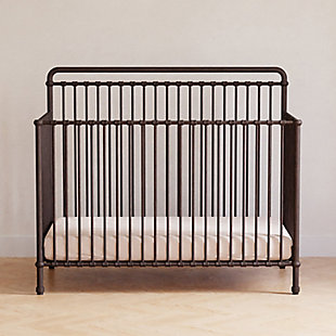 Million Dollar Baby Classic Winston 4-in-1 Convertible Crib, Vintage Iron, large