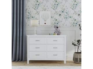 DaVinci Charlie 6 Drawer Double Dresser