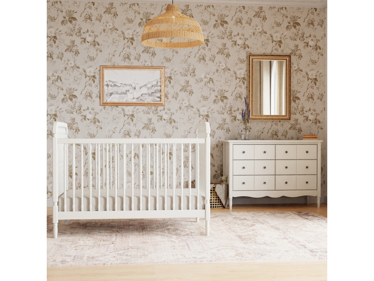 Namesake Liberty 3-in-1 Convertible Spindle Crib With Toddler Bed