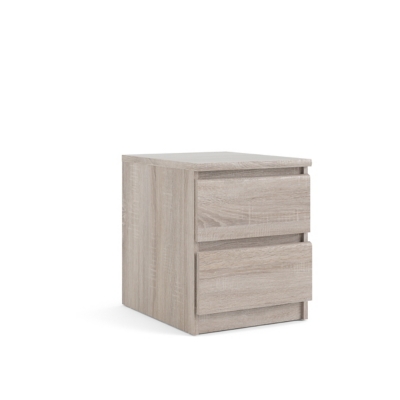 Scottsdale 2 Drawer Nightstand, Truffle, large