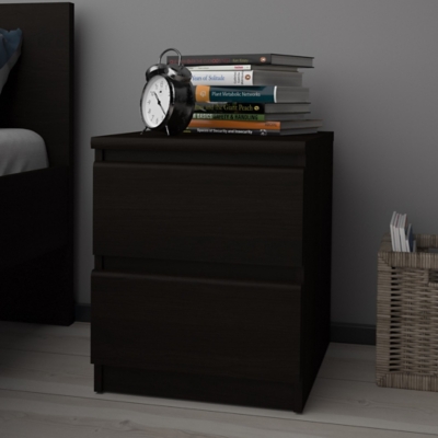 Scottsdale 2 Drawer Nightstand, Coffee, rollover