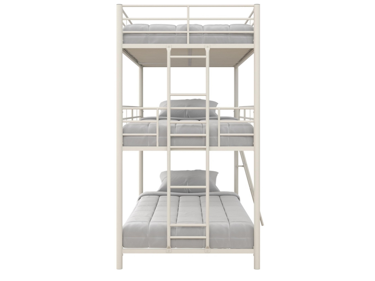 Atwater Living Callum Metal Triple Twin Bunk Bed Ashley