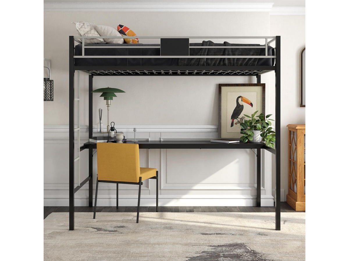 Atwater Living Metal Loft Bed | Ashley