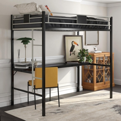 Loft bed with desk ashley outlet furniture