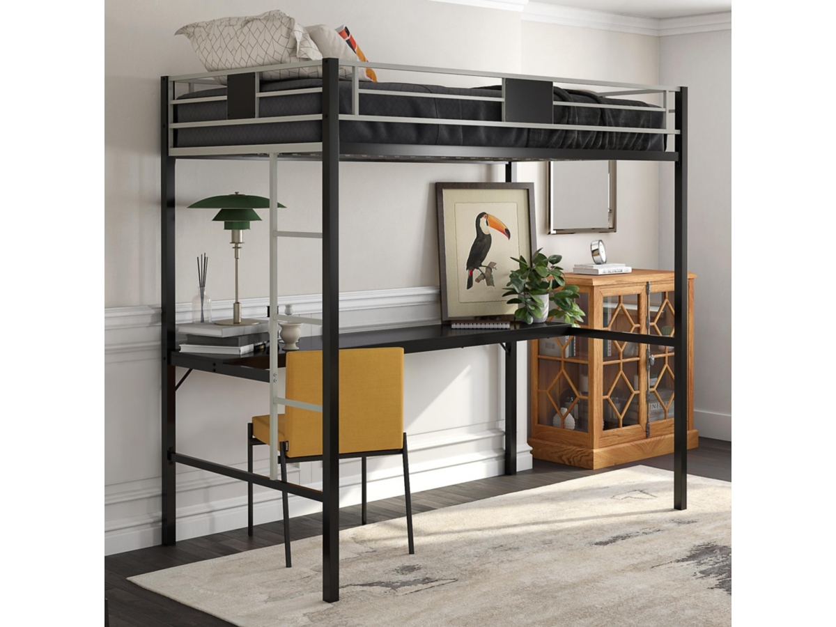 Atwater Living Metal Loft Bed Ashley